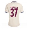 Herren Fußballbekleidung Ajax Josip Sutalo #37 3rd Trikot 2025-26 Kurzarm